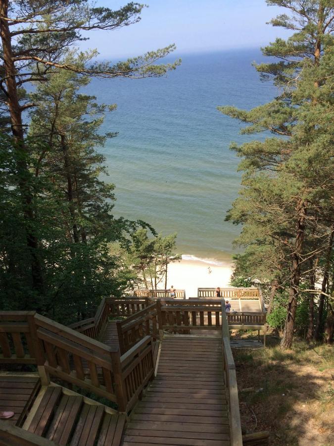 Holiday Home Slavia New 600 Z Balkonem Przy Plazy Miedzyzdroje Exterior photo